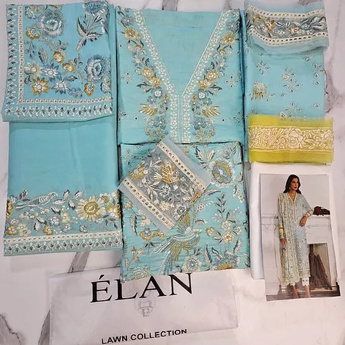 Elan Luxury Lawn Collection 2025