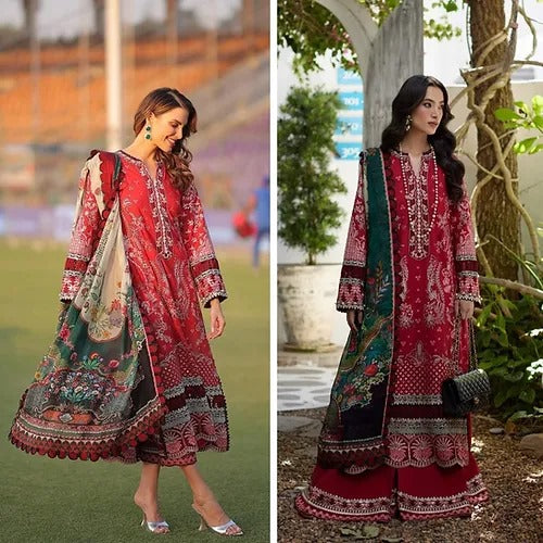 Faiza saqlain Luxury Lawn Collection 2025