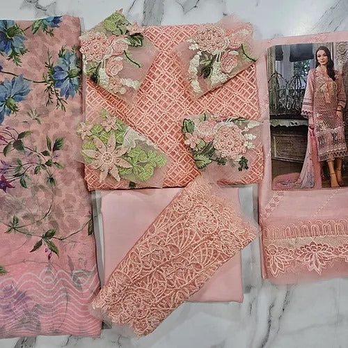 Sobia Nazir Luxury Lawn Collection Hit Code 7B Pink